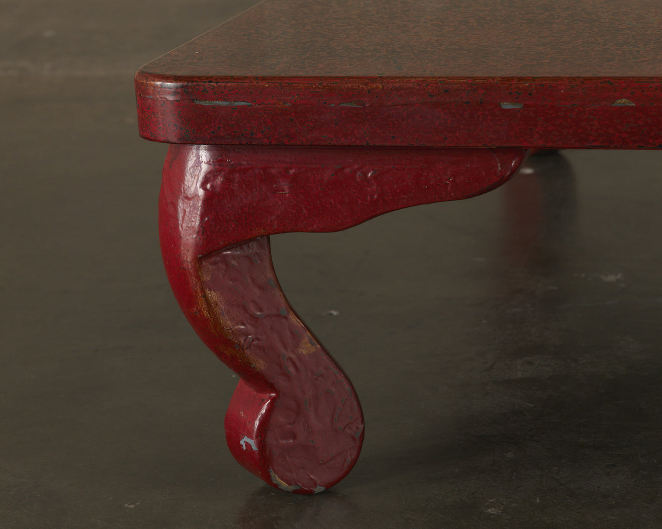 CHINESE LACQUERED COFFEE TABLE FROM THE ESTATE OF TONY DUQUETTE
